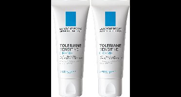 La Roche-Posay Toleriane Sensitive dagcrème - voor een gevoelige huid - Voordeel bundel 2x 40ml