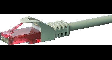 Danicom UTP CAT6 patchkabel - 1 meter grijs - 100% koper - netwerkkabel - internetkabel - UTP kabel - RJ45 - 1000 mbit/s