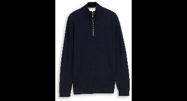 Tom Tailor - Heren pull - Maat XXL - Mannen - MARINE - katoen