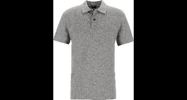 BOSS Pallas regular fit polo - pique - zilver