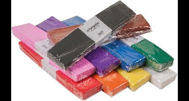 Crepepapier | Floriade | Assortiment 10 x 10 kleuren | 100 vouw | 50 x 250 cm per vouw