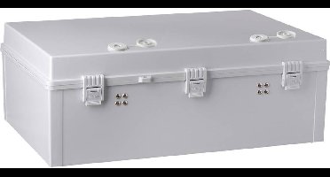 TRU COMPONENTS TC-PSC-40x60x22 Schakelkast 400 x 600 x 220 ABS Lichtgrijs 1 stuk(s)