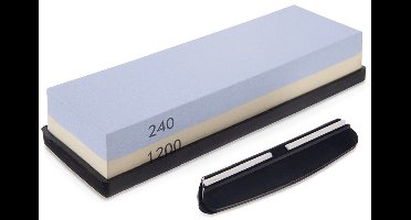 Orion - Slijpsteen - 18,5x6x3 cm - Korund - Antislipbasis