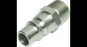 airpress insteeknippel - 3/8 duims - mannelijk - uitwendig draad - insteek nippel