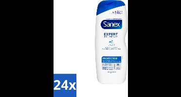 24 x Sanex – Douchegel – Expert Skin Health Protector – 600 ml - Huidversterkend - Huidbarrière - Hydratatie - Pre- En Postbiotica - Gezond Huidmicrobioom