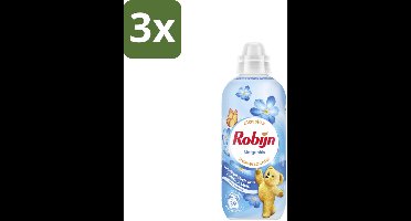 3 x Robijn – Wasverzachter – Morgenfris – 780 ml - Kabel - Kabels - Kabelsysteem - Kabelsysteem