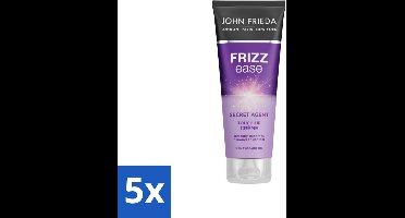 5 x John Frieda – Haarcrème – Frizz Ease Secret Agent Touch Up – Gladmakend – 100 ml - Koffie - Koffiezetapparaat - Koffiezetapparaat