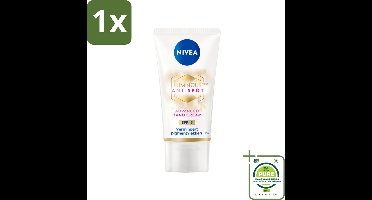 1 x NIVEA - Handcrème - Luminous630 Tegen Vlekken - SPF 15 - Tegen pigmentvlekken - Voor jonger ogende handen - 50 ml - Nivea Handcrème - Anti-pigmentvlekken - Anti-veroudering - Hyaluronzuur - SPF 15