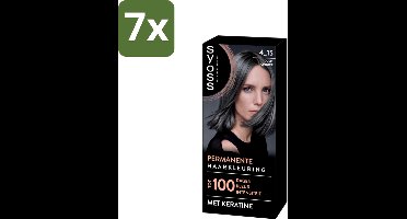 SYOSS - Coloration 4-15 Dusty Chrome - Haarverf - Grijsdekking - Vermindert Haarbreuk - Bulkverpakking - 7 stuks