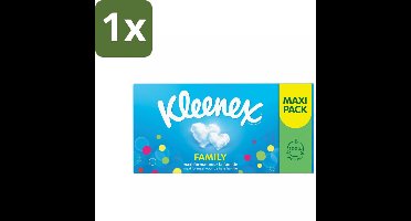 Kleenex – Family – Tissues – 128 stuks per verpakking - 1 stuk