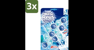 Witte Reus - Kracht Actief Toiletblok - Oceaan - 3 Toiletblokken - Bulkverpakking - 3 stuks