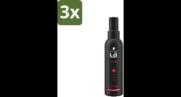 Taft - Power 4 - Styling Gel Spray - 150 ml - Bulkverpakking - 3 stuks