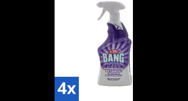 Cillit Bang – Schoonmaakspray – Bleach & Hygiëne – 750 ml - Voordeelverpakking - 4 stuks