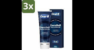 3 x Oral-B - Pro Science – Tandpasta – Clinical Density – 75 ml - Koffie - Koffiezetapparaat - Koffiezetapparaat