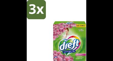 3 x Dreft – Touch Pink – Poeder Wasmiddel – 2,6 kg – 40 wasbeurten - Poeder Wasmiddel - Wasmiddel Poeder - Wasmiddel Touch Pink - Wasmiddel Voor Gekleurde Was - Wasmiddel Met Kleurbescherming