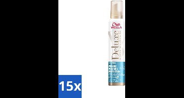 Wella – Deluxe Volume & Protection – Haarmousse – 200 ml - Bulkverpakking - 15 stuks