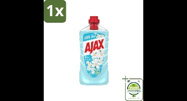 1 x Ajax – Allesreiniger – Jasmijn - 1000 ml - Allesreiniger - Jasmijngeur - Schoonmaken - Vloer Reinigen - Keuken Reinigen