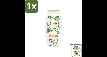 1 x Lovea – Douchegel – Sulfaatvrij Monoï – Zachte reiniging – 400 ml- Koffiezetapparaat