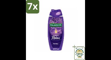 7 x Palmolive - Aroma Essences Ultimate Relax - Douchegel - Ontspannende Geur - 400 ml - Grootverpakking - Douchegel - Ontspannende Geur - Lavendel - Natuurlijke Geur - Huid Verzorging