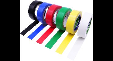 pvc tape 10m x 15mm - elektrische tape - isolatietape - stroomtape - tape