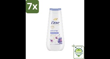 7 x Dove Douchecrème - Anti-Stress - Kamille & Havermelk - 225 ml - Grootverpakking - Douchegel - Dove - Anti-Stress - Verzorgende Douchegel - Droge Huid