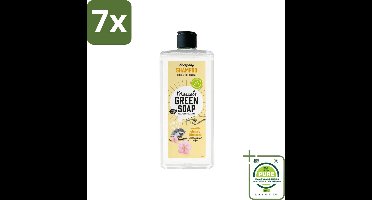 7 x Marcel's Green Soap - Every Day Shampoo - Vanilla & Cherry Blossom - Versterkt & verzorgt - 300 ml - Grootverpakking - Haarverzorging - Shampoo - Biologische Shampoo - Vegan Shampoo - Natuurlijke Shampoo