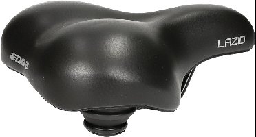 Fietszadel Edge Lazio - zwart