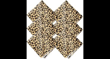 Pack van 6 Microvezel Schoonmaakdoeken - Lintvrij - Ultra Fijn - Wasbare Glazen Doeken voor Brillen, Camera Lenzen, Schermen, Tablets