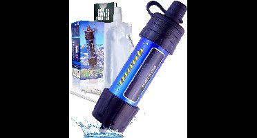 RVV® Waterfilter noodpakket - Waterfilter - Blauw - 3cm x 3cm x 14cm