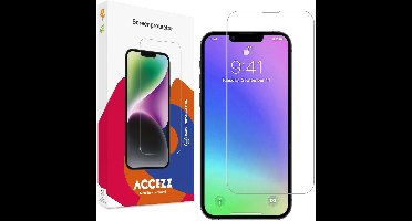 Accezz Screen protector - Geschikt voor Apple iPhone 13 Mini - Gehard Glas Screenprotector
