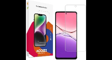 Accezz Screen protector - Geschikt voor Oppo A5 5G - Gehard Glas Screenprotector