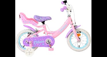 Volare Olivia Kinderfiets - Meisjes - 12 inch - Roze - Twee handremmen