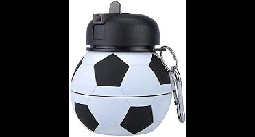 Opvouwbare Siliconen Drinkfles 550ml - BPA-vrij & Lekvrij voor Sport en Reizen