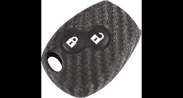 Beschermhoes voor Renault Autosleutel - Siliconen Case voor 2 Knoppen - Compatibel met Clio 3, Megane, Laguna, Twingo, Kangoo, Dacia Modus