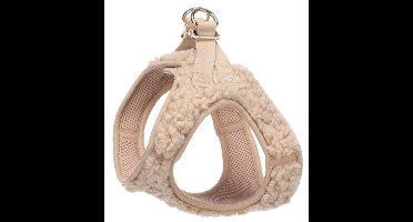 Hond Harnas Step&Go Pookie Beige L 32-37cm 42-46cm - Teddy Hondetuigje