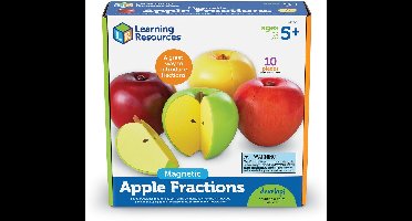 Learning Resources educatief speelgoed - Magnetische appel breuken leren rekenen.