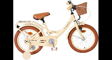 Volare Ashley Kinderfiets - Meisjes - 16 inch - Creme
