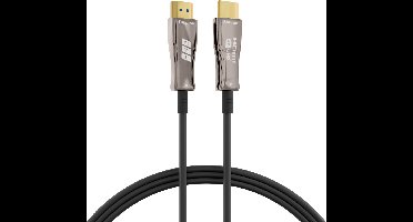 EFB Elektronik HDMI-20-00009 HDMI kabel 30 m HDMI Type A (Standaard) Zwart, Roestvrijstaal