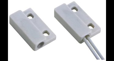Mini Magneetcontact – Opbouw – 15 mm Detectiebereik – Wit