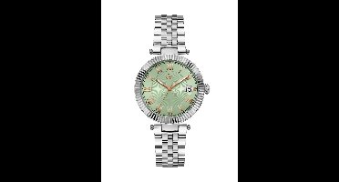 Gc Gc Flair Quartz Day & Date Watch Zilveren Toon Case: 100% Roestvrij Staal | Armband: 100% Roestvrij Staal 38 mm Z36003L9MF