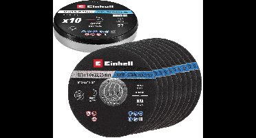 EINHELL doorslijpschijven, 711442, 125x1,0 mm, 10 stuks