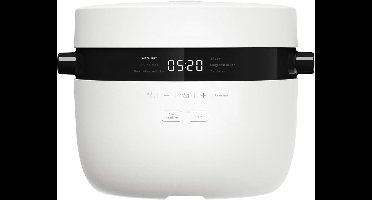 RVV® Rijstkoker - Stoompan - Koker - Wit ‎22cm x 29cm x 28cm