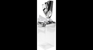 Folie Topper Gemetalliseerd Zilver 17,8x33 cm (25 Stuks)