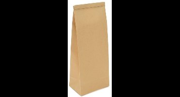 Zakken Kraft Bruin met Sluiting 10,8x6,4x26,7cm (100 stuks)