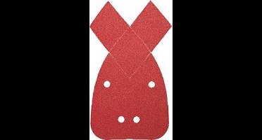 Bosch 5-delige schuurbladset voor multischuurmachines 95 x 135 mm - korrel 80