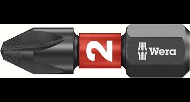 Wera 851/1 Impaktor DC Phillips Bit PH2 x 25mm VE=10 - 05057616001