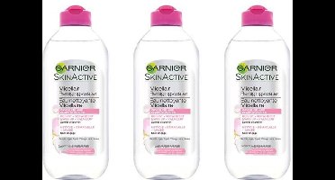 Garnier Skinactive Micellair Reinigingswater Gevoelige huid - 3 x 125 ml