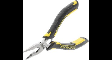 Stanley FatMax Serie - Mini Pijptang - Recht en Langwerpig - Bimateriaal Handvat - 120mm