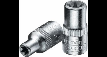Gedore TX 20 Dopsleutel 1/4'' x 25mm - Torx E4