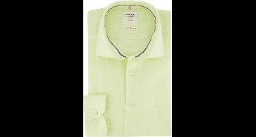 Olymp overhemd Level 5 Body Fit - Geel - Maat 39